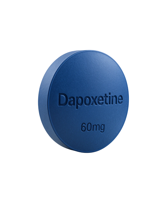 Dapoxetine 達泊西汀 60mg 深藍色藥錠圖